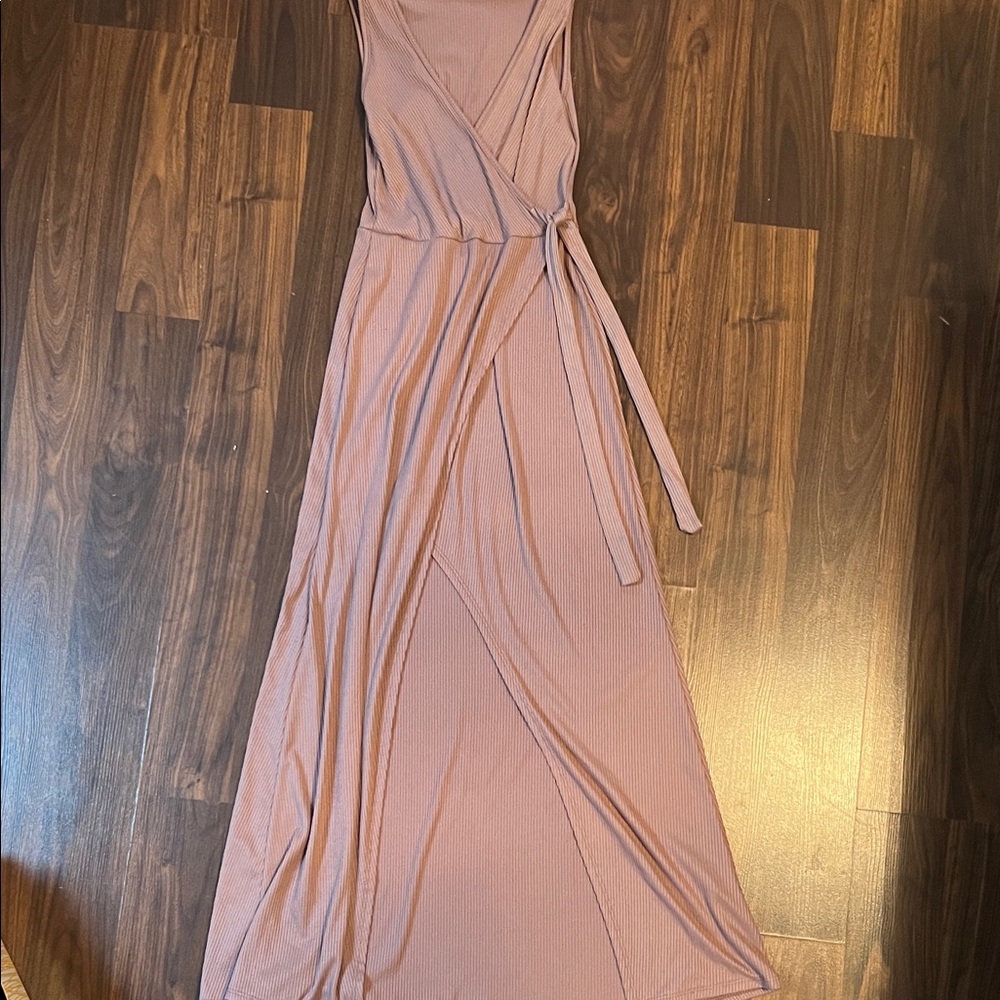 Wrap style dress